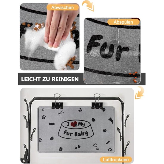 Feeding Mat Dog Cat Dog Bowl Pad: 30 x 50 cm Absorbent Mat Dog Bowl Non-Slip Feeding Mat Dog Feeding Mat Dog Mat Feeding Bowl Mat Pets Dog Mat Feeding Mat Dog Cat Dog Bowl Pad: 30 x 50 cm Absorbent Mat Dog Bowl Non-Slip Feeding Mat Dog Feeding Mat Dog Mat Feeding Bowl Mat Pets Dog Mat