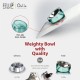 Felli Pet Whisker Fatigue Relief Angled Cat Wet Food Bowl Stainless Steel Flat Bowl Tilted Anti-Vomiting Measuring Free Oblique Wide Plate Raised Glass Acrylic for Small Dogs (0.5 Cups) Felli Pet Whisker Fatigue Relief Angled Cat Wet Food Bowl Stainless Steel Flat Bowl Tilted Anti-Vomiting Measuring Free Oblique Wide Plate Raised Glass Acrylic for Small Dogs (0.5 Cups)
