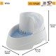 Ferplast Cat Fountain Cat Drinking Fountain Small Dog Drinking Fountain with Lasting Antibacterial Protection Clean Filtered Water Includes Activated Carbon Filter 810 g Ferplast Cat Fountain Cat Drinking Fountain Small Dog Drinking Fountain with Lasting Antibacterial Protection Clean Filtered Water Includes Activated Carbon Filter 810 g