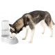 Ferplast Food or Water Dispenser for Dogs and Cats, Dry Food Dispenser, Water, Durable Plastic, Non Slip Base, Blue