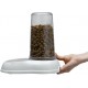 Ferplast Food or Water Dispenser for Dogs and Cats, Dry Food Dispenser, Water, Durable Plastic, Non Slip Base, Blue