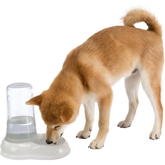 Ferplast Food or Water Dispenser for Dogs and Cats, Dry Food Dispenser, Water, Durable Plastic, Non Slip Base, Blue Ferplast Food or Water Dispenser for Dogs and Cats, Dry Food Dispenser, Water, Durable Plastic, Non Slip Base, Blue