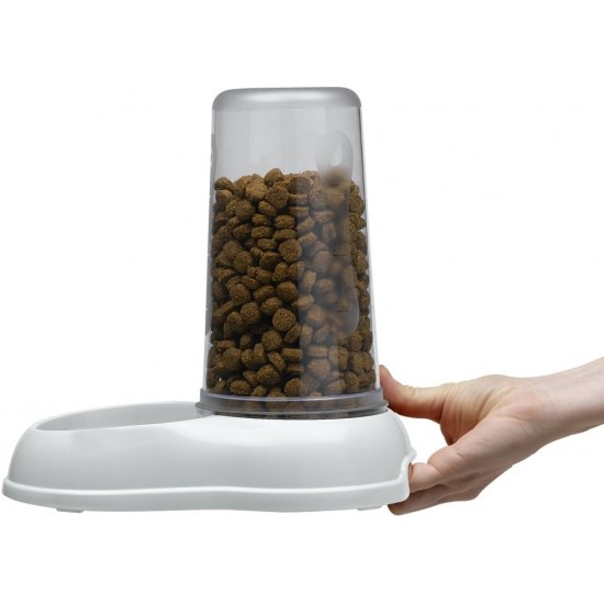 Ferplast Food or Water Dispenser for Dogs and Cats, Dry Food Dispenser, Water, Durable Plastic, Non Slip Base, Blue Ferplast Food or Water Dispenser for Dogs and Cats, Dry Food Dispenser, Water, Durable Plastic, Non Slip Base, Blue