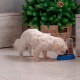 Ferplast Food or Water Dispenser for Dogs and Cats, Dry Food Dispenser, Water, Durable Plastic, Non Slip Base, White Ferplast Food or Water Dispenser for Dogs and Cats, Dry Food Dispenser, Water, Durable Plastic, Non Slip Base, White