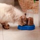 Ferplast Food or Water Dispenser for Dogs and Cats, Dry Food Dispenser, Water, Durable Plastic, Non Slip Base, White Ferplast Food or Water Dispenser for Dogs and Cats, Dry Food Dispenser, Water, Durable Plastic, Non Slip Base, White