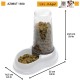 Ferplast Food or Water Dispenser for Dogs and Cats, Dry Food Dispenser, Water, Durable Plastic, Non Slip Base, White Ferplast Food or Water Dispenser for Dogs and Cats, Dry Food Dispenser, Water, Durable Plastic, Non Slip Base, White