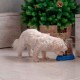 Ferplast Food or Water Dispenser for Dogs and Cats, Dry Food Dispenser, Water, Durable Plastic, Non Slip Base, White Ferplast Food or Water Dispenser for Dogs and Cats, Dry Food Dispenser, Water, Durable Plastic, Non Slip Base, White