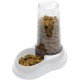 Ferplast Food or Water Dispenser for Dogs and Cats, Dry Food Dispenser, Water, Durable Plastic, Non Slip Base, White Ferplast Food or Water Dispenser for Dogs and Cats, Dry Food Dispenser, Water, Durable Plastic, Non Slip Base, White