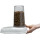 Ferplast Food or Water Dispenser for Dogs and Cats, Dry Food Dispenser, Water, Durable Plastic, Non Slip Base, White Ferplast Food or Water Dispenser for Dogs and Cats, Dry Food Dispenser, Water, Durable Plastic, Non Slip Base, White