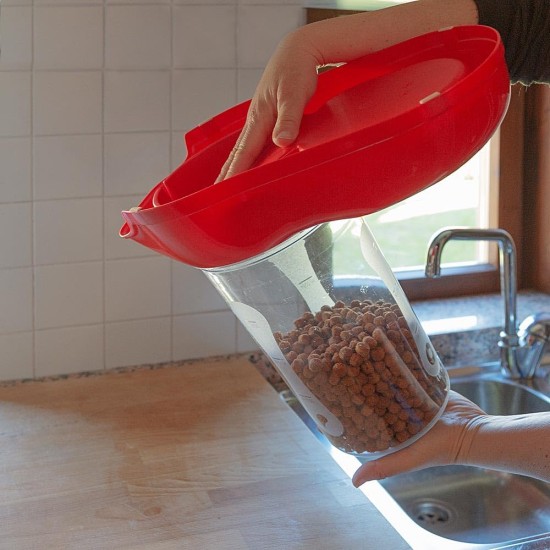 Ferplast Food or Water Dispenser for Dogs and Cats, Dry Food Dispenser, Water, Durable Plastic, Non Slip Base, White Ferplast Food or Water Dispenser for Dogs and Cats, Dry Food Dispenser, Water, Durable Plastic, Non Slip Base, White