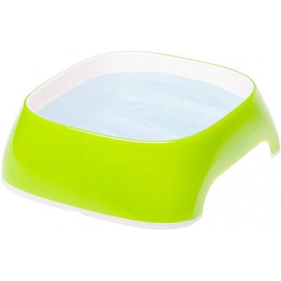 Ferplast Glam Katzenschale - Futter- und Wasserschale für Katzen aus Kunststoff, rutschfest, leicht zu reinigen, 0,2 Liter, grün Ferplast Glam Katzenschale - Futter- und Wasserschale für Katzen aus Kunststoff, rutschfest, leicht zu reinigen, 0,2 Liter, grün