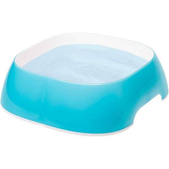 Ferplast Glam Katzenschale - Futter- und Wasserschale für Katzen aus Kunststoff, rutschfest, leicht zu reinigen, 0,2 Liter, grün Ferplast Glam Katzenschale - Futter- und Wasserschale für Katzen aus Kunststoff, rutschfest, leicht zu reinigen, 0,2 Liter, grün