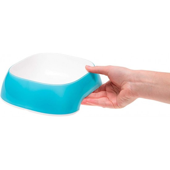 Ferplast Glam Katzenschale - Futter- und Wasserschale für Katzen aus Kunststoff, rutschfest, leicht zu reinigen, 0,2 Liter, grün Ferplast Glam Katzenschale - Futter- und Wasserschale für Katzen aus Kunststoff, rutschfest, leicht zu reinigen, 0,2 Liter, grün