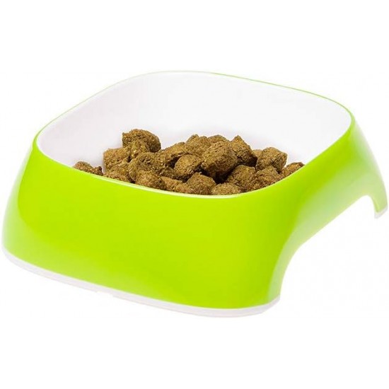 Ferplast Glam Katzenschale - Futter- und Wasserschale für Katzen aus Kunststoff, rutschfest, leicht zu reinigen, 0,2 Liter, grün Ferplast Glam Katzenschale - Futter- und Wasserschale für Katzen aus Kunststoff, rutschfest, leicht zu reinigen, 0,2 Liter, grün