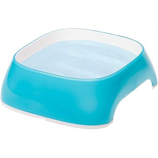 Ferplast Glam Katzenschale - Futter- und Wasserschale für Katzen aus Kunststoff, rutschfest, leicht zu reinigen, 0,2 Liter, grün Ferplast Glam Katzenschale - Futter- und Wasserschale für Katzen aus Kunststoff, rutschfest, leicht zu reinigen, 0,2 Liter, grün
