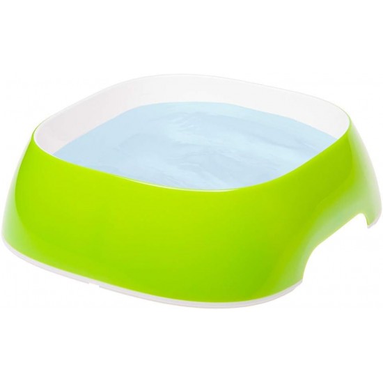 Ferplast Glam Katzenschale - Futter- und Wasserschale für Katzen aus Kunststoff, rutschfest, leicht zu reinigen, 0,2 Liter, grün Ferplast Glam Katzenschale - Futter- und Wasserschale für Katzen aus Kunststoff, rutschfest, leicht zu reinigen, 0,2 Liter, grün