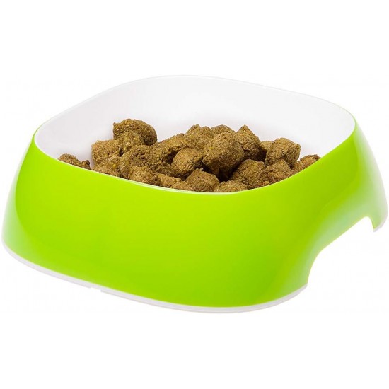 Ferplast Glam Katzenschale - Futter- und Wasserschale für Katzen aus Kunststoff, rutschfest, leicht zu reinigen, 0,2 Liter, grün Ferplast Glam Katzenschale - Futter- und Wasserschale für Katzen aus Kunststoff, rutschfest, leicht zu reinigen, 0,2 Liter, grün