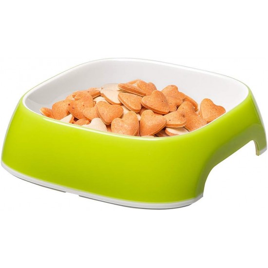 Ferplast Glam Katzenschale - Futter- und Wasserschale für Katzen aus Kunststoff, rutschfest, leicht zu reinigen, 0,2 Liter, grün Ferplast Glam Katzenschale - Futter- und Wasserschale für Katzen aus Kunststoff, rutschfest, leicht zu reinigen, 0,2 Liter, grün