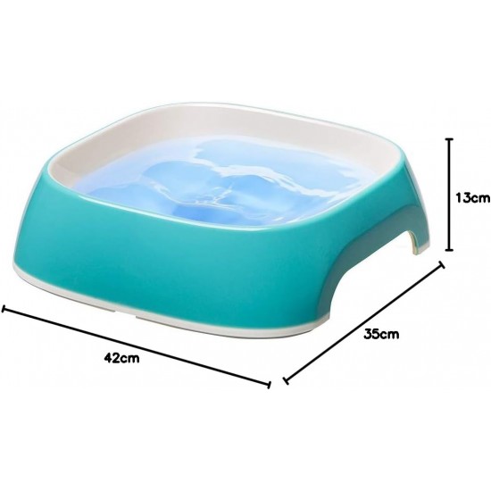 Ferplast Glam Katzenschale - Futter- und Wasserschale für Katzen aus Kunststoff, rutschfest, leicht zu reinigen, 0,2 Liter, grün Ferplast Glam Katzenschale - Futter- und Wasserschale für Katzen aus Kunststoff, rutschfest, leicht zu reinigen, 0,2 Liter, grün
