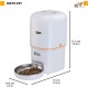 Ferplast Risto PET Automatic Cat Feeder, Programmable, 4 Litre Capacity, Dual Power Supply, 6 Meals, Illuminated Display, Stainless Steel Bowl Included Ferplast Risto PET Automatic Cat Feeder, Programmable, 4 Litre Capacity, Dual Power Supply, 6 Meals, Illuminated Display, Stainless Steel Bowl Included