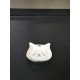 Flamingo Fofa Feeding and Drinking Bowl Black and White - 250 ml, High-Quality Ceramic, Dishwasher Safe, Durable and Stylish for Cats Flamingo Fofa Feeding and Drinking Bowl Black and White - 250 ml, High-Quality Ceramic, Dishwasher Safe, Durable and Stylish for Cats