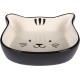 Flamingo Fofa Feeding and Drinking Bowl Black and White - 250 ml, High-Quality Ceramic, Dishwasher Safe, Durable and Stylish for Cats Flamingo Fofa Feeding and Drinking Bowl Black and White - 250 ml, High-Quality Ceramic, Dishwasher Safe, Durable and Stylish for Cats