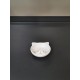 Flamingo Kapo Feeding and Drinking Bowl for Cats, Round, Light Grey, 280 ml, Ceramic, Dishwasher Safe Flamingo Kapo Feeding and Drinking Bowl for Cats, Round, Light Grey, 280 ml, Ceramic, Dishwasher Safe