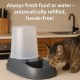 Flamingo Raja Automatic Food and Water Dispenser for Dogs and Cats, 2.5 L, Automatic Cat Feeder, Water Dispenser for Cats and Dogs Flamingo Raja Automatic Food and Water Dispenser for Dogs and Cats, 2.5 L, Automatic Cat Feeder, Water Dispenser for Cats and Dogs