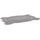Flamingo Randy Cat Litter Tray Mat - Grey | 40 × 26 cm | Clean Paws & Clean Floor! Flamingo Randy Cat Litter Tray Mat - Grey | 40 × 26 cm | Clean Paws & Clean Floor!