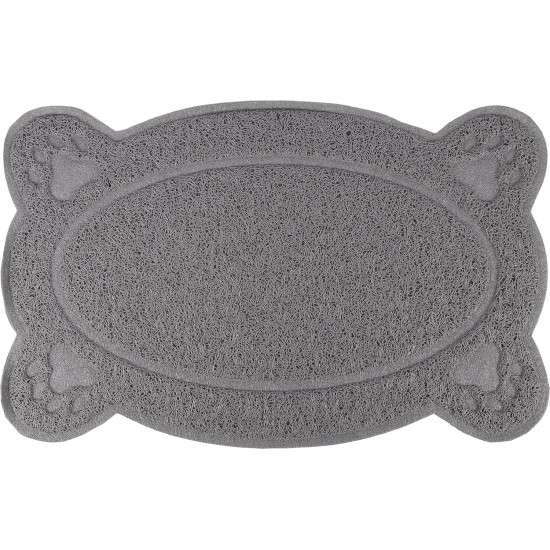 Flamingo Randy Cat Litter Tray Mat - Grey | 40 × 26 cm | Clean Paws & Clean Floor! Flamingo Randy Cat Litter Tray Mat - Grey | 40 × 26 cm | Clean Paws & Clean Floor!