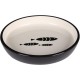 Flamingo Sardi Feeding and Drinking Bowl for Cats, Round, Black & White, Non-Slip Multi-Purpose Bowl for Pets, 250 ml, Ceramic, Dishwasher Safe Flamingo Sardi Feeding and Drinking Bowl for Cats, Round, Black & White, Non-Slip Multi-Purpose Bowl for Pets, 250 ml, Ceramic, Dishwasher Safe