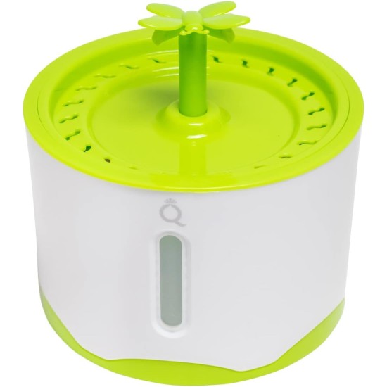 Friends Stream Cat and Dog Drinking Fountain Complete with Safety Sensor, 2.6 L, Green Friends Stream Cat and Dog Drinking Fountain Complete with Safety Sensor, 2.6 L, Green