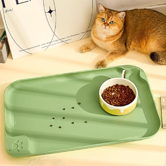 Futtermatte für Hunde und Katzen, verhindert Verschütten von Futter und Wasser, Wassernapf, Haustierfuttermatte, Katzenfuttermatte für Haustiere, Hunde und Katzen (-2111240032811) Futtermatte für Hunde und Katzen, verhindert Verschütten von Futter und Wasser, Wassernapf, Haustierfuttermatte, Katzenfuttermatte für Haustiere, Hunde und Katzen (-2111240032811)