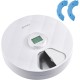 GAMKII Automatic Cat Wet Food Feeder 6 Meals with 2 Ice Packs, Battery Power Auto Pet Food Dispenser with Timer, Memory Function, Cats Small Dogs-First Meal with Cover (ABS Tray) GAMKII Automatic Cat Wet Food Feeder 6 Meals with 2 Ice Packs, Battery Power Auto Pet Food Dispenser with Timer, Memory Function, Cats Small Dogs-First Meal with Cover (ABS Tray)