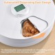 GAMKII Automatic Cat Wet Food Feeder 6 Meals with 2 Ice Packs, Battery Power Auto Pet Food Dispenser with Timer, Memory Function, Cats Small Dogs-First Meal with Cover (ABS Tray) GAMKII Automatic Cat Wet Food Feeder 6 Meals with 2 Ice Packs, Battery Power Auto Pet Food Dispenser with Timer, Memory Function, Cats Small Dogs-First Meal with Cover (ABS Tray)