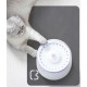 GIBZ Waterproof Feeding Mat Cat Food and Water Bowl Mat Square Non-Slip Plain Bowl Mat Pet Place Mat Dark Grey 50 x 70 cm