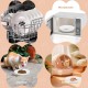 Galerie SV Set of 6 Cat Feeding Bowls - Cat Bowl Set - Ceramic Cat Bowl - Raised Cat Bowl - Cat Feeding Bowl - White (Fishbone Pattern) Galerie SV Set of 6 Cat Feeding Bowls - Cat Bowl Set - Ceramic Cat Bowl - Raised Cat Bowl - Cat Feeding Bowl - White (Fishbone Pattern)