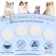 Galerie SV Set of 6 Cat Feeding Bowls - Cat Bowl Set - Ceramic Cat Bowl - Raised Cat Bowl - Cat Feeding Bowl - White (Fishbone Pattern) Galerie SV Set of 6 Cat Feeding Bowls - Cat Bowl Set - Ceramic Cat Bowl - Raised Cat Bowl - Cat Feeding Bowl - White (Fishbone Pattern)