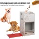 Galvanised Automatic Dog Feeder for Large Dogs, 11 kg Outdoor Pets Feeder Gravity Feeder Galvanised Automatic Dog Feeder for Large Dogs, 11 kg Outdoor Pets Feeder Gravity Feeder