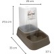 GarPet 3.7 L Automatic Feeder Water Dispenser 2-in-1 Automatic Feeder Water Dispenser for Dogs Cats Water and Food Automatic Dispenser Bowl GarPet 3.7 L Automatic Feeder Water Dispenser 2-in-1 Automatic Feeder Water Dispenser for Dogs Cats Water and Food Automatic Dispenser Bowl