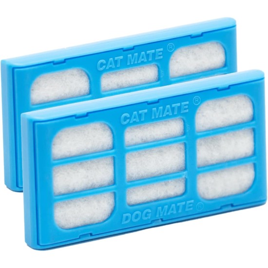 Genuine Replacement Filter Cartridges for use with Cat Mate and Dog Mate Pet Fountains - Pack of Two Genuine Replacement Filter Cartridges for use with Cat Mate and Dog Mate Pet Fountains - Pack of Two