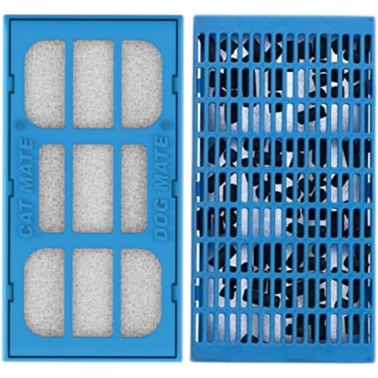 Genuine Replacement Filter Cartridges for use with Cat Mate and Dog Mate Pet Fountains - Pack of Two Genuine Replacement Filter Cartridges for use with Cat Mate and Dog Mate Pet Fountains - Pack of Two