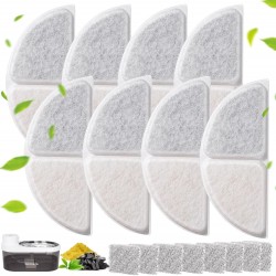 Gimars 8 Pack Water Filter Replacement for CYD008 Cat Water Fountain Filter Indoor Gimars 8 Pack Water Filter Replacement for CYD008 Cat Water Fountain Filter Indoor
