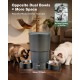 Gimars Automatic Cat Feeder for 2 Cats, 5L, 12 Servings, 6 Meals a Day, Timed Automatic Cat Feeder with 2 Stainless Steel Bowls, Dual Power Supply Gimars Automatic Cat Feeder for 2 Cats, 5L, 12 Servings, 6 Meals a Day, Timed Automatic Cat Feeder with 2 Stainless Steel Bowls, Dual Power Supply
