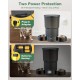 Gimars Automatic Cat Feeder for 2 Cats, 5L, 12 Servings, 6 Meals a Day, Timed Automatic Cat Feeder with 2 Stainless Steel Bowls, Dual Power Supply Gimars Automatic Cat Feeder for 2 Cats, 5L, 12 Servings, 6 Meals a Day, Timed Automatic Cat Feeder with 2 Stainless Steel Bowls, Dual Power Supply