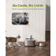 Gimars Cat Fountain Wireless Stainless Steel 3.2 L Super Quiet Drinking Fountain for Cat Fountain Cat Fountain with Motion Sensor 5000 mAh Battery Drinking Fountain Water Dispenser for Dogs Wireless Gimars Cat Fountain Wireless Stainless Steel 3.2 L Super Quiet Drinking Fountain for Cat Fountain Cat Fountain with Motion Sensor 5000 mAh Battery Drinking Fountain Water Dispenser for Dogs Wireless