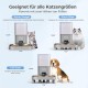 Grandtail 2.4 G WiFi Automatic Cat Food with App Control, 6 L Cat Feeder Includes Desiccant Bag, BPA-Free, 10s Voice Recording, Double Power Supply Grandtail 2.4 G WiFi Automatic Cat Food with App Control, 6 L Cat Feeder Includes Desiccant Bag, BPA-Free, 10s Voice Recording, Double Power Supply