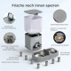 Grandtail 2.4 G WiFi Automatic Cat Food with App Control, 6 L Cat Feeder Includes Desiccant Bag, BPA-Free, 10s Voice Recording, Double Power Supply Grandtail 2.4 G WiFi Automatic Cat Food with App Control, 6 L Cat Feeder Includes Desiccant Bag, BPA-Free, 10s Voice Recording, Double Power Supply