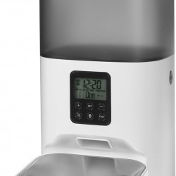 Green Blue Automatic Pet Feeder 6 Litres | Up to 8 Meals Per Day Programmable | for Dogs/Cats LCD Display Battery Operated or USB (Feeder) Green Blue Automatic Pet Feeder 6 Litres | Up to 8 Meals Per Day Programmable | for Dogs/Cats LCD Display Battery Operated or USB (Feeder)