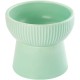 HCHLQLZ Green Ceramic Cat Bowl Dog Bowl Feeding Bowl Cat Dog Feeding Station HCHLQLZ Green Ceramic Cat Bowl Dog Bowl Feeding Bowl Cat Dog Feeding Station